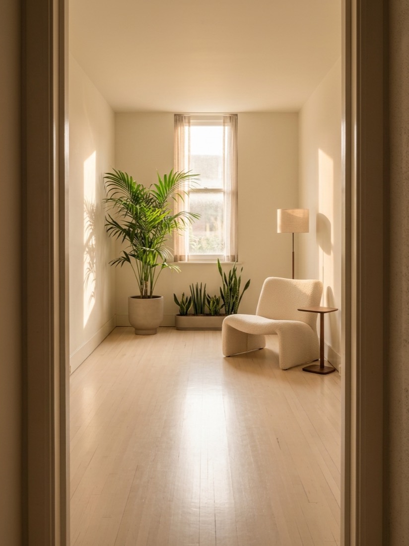 The same room after redesign